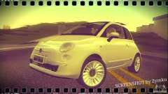 Fiat 500 Lounge 2010 для GTA San Andreas