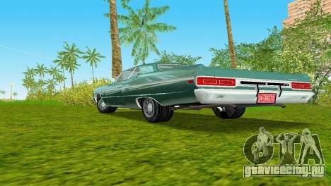 Plymouth Fury III 1969 Coupe для GTA Vice City