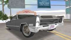 Cadillac DeVille 1967 Lowrider для GTA Vice City