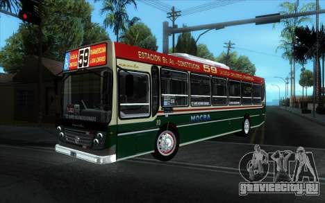 Ugarte Europeo MB OH1718L-SB Linea 59 для GTA San Andreas