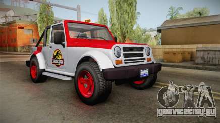 GTA 5 Canis Mesa Jurassic Park IVF для GTA San Andreas