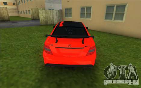 Mercedes-Benz C63 AMG для GTA Vice City