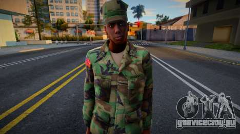 California National Guard Skin 3 для GTA San Andreas