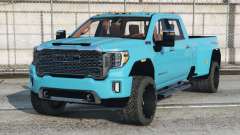 GMC Sierra HD Denali Crew Cab Dark Turquoise [Add-On] для GTA 5