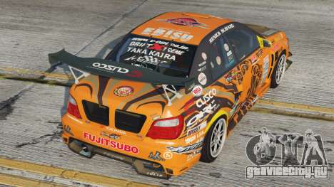 Subaru Impreza Yellow Orange
