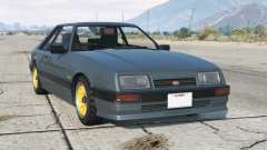 Vapid Uranus Unmarked Police для GTA 5