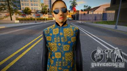 Dnb3 Upscaled Ped для GTA San Andreas