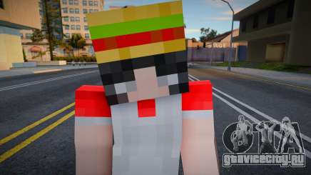 Wfyburg Minecraft Ped для GTA San Andreas
