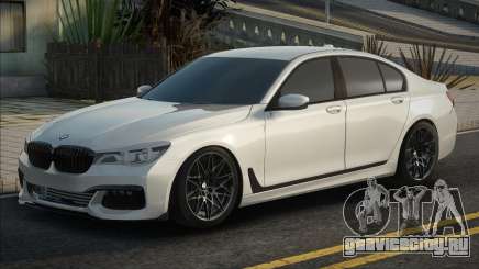 BMW 750I XDrive White для GTA San Andreas