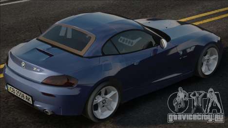 BMW Z4 [Ukr Plate] для GTA San Andreas