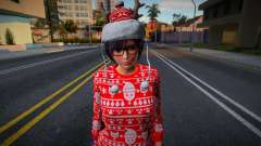 Nagisa - Christmas Winter Wonder Pijama v3 для GTA San Andreas
