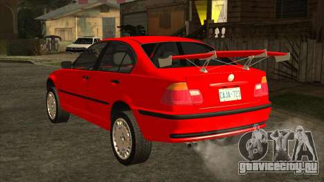 Rally Bmw 323i E46 Sedan для GTA San Andreas