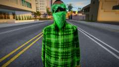New Grove Street Member v2 для GTA San Andreas