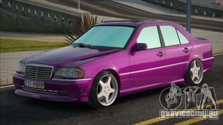 Mercedes-Benz W202 Фиолетовая для GTA San Andreas