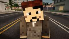 Minecraft Ped Wmymech для GTA San Andreas