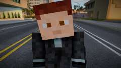 Minecraft Ped Maffa для GTA San Andreas