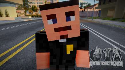 Minecraft Ped Hernandez для GTA San Andreas